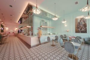 Thiết kế & Nội thất quán cafe: Gusto Cake Cafe
