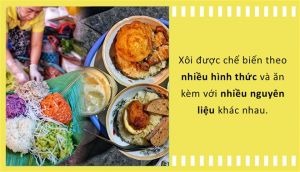 Xôi trong ẩm thực Việt