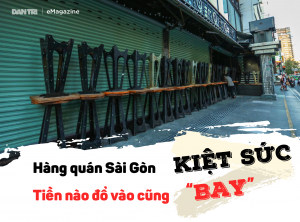 Nhà hàng, quán cafe kiệt quệ vì dịch Covid diễn ra liên tục tại Tp.HCM
