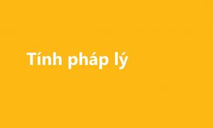 Thực hành Quản lý nhà hàng 1: Tính pháp lý