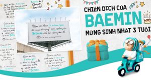 Chiến dịch truyền thông siêu đặc biệt dịp sinh nhật 3 tuổi của BAEMIN