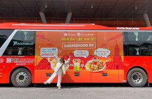 Chiến dịch “phủ cam” các thành phố du lịch Đà Lạt, Nha Trang, Đà Nẵng của ShopeeFood
