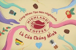 Highlands Coffee thay đổi logo, ra mắt thông điệp: “Highlands Coffee® Là Của Chúng Mình”